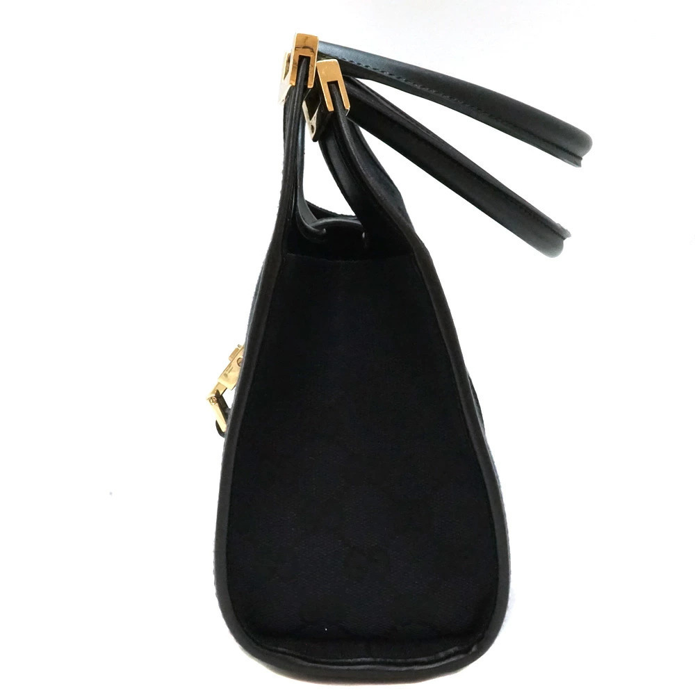 Gucci Canvas GG Black Handbag - Picture 3 of 11